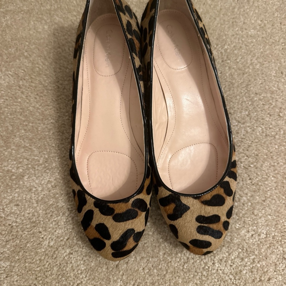 Calvin Klein Leopard Print Women's Shoes